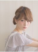 ☆月曜営業☆ojiko.簡単ゴールドピンアレンジ