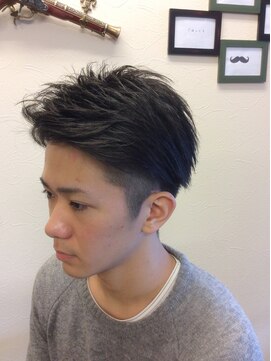 ヘアー ロッコ(hair Rocco) 大人のアップバングStyle