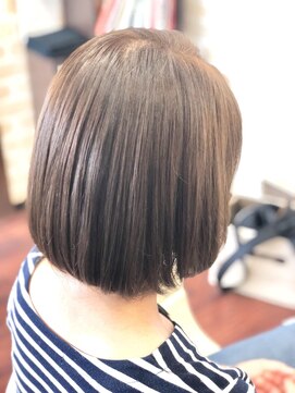 ナチュラルピー 樟葉店(Natural.p) リラックスボブ ミルキーベージュ