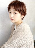 【December】かっこ良すぎない ミニマムヘア マニッシュショート