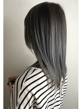 リジョイスヘア(REJOICE hair) 【REJOICE hair 】ダークグレージュグラデ midori