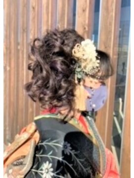 ラスティー(hair collection Rusty) 成人式アップスタイル