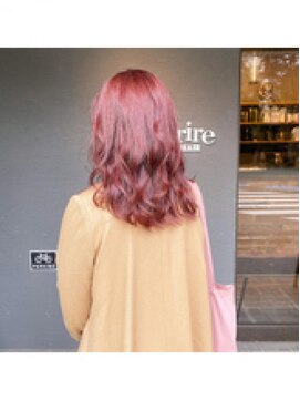 スーリール 姪浜店(Sourire) 大人かわいいピンクラベンダー【sourire 神田】