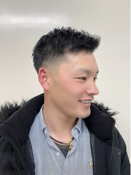 ヨシザワインク ハコザキ 水天宮前 日本橋人形町(YOSHIZAWA Inc.HAKOZAKI) ベリーショート/フェード/震災刈り/爽やか/モテ髪