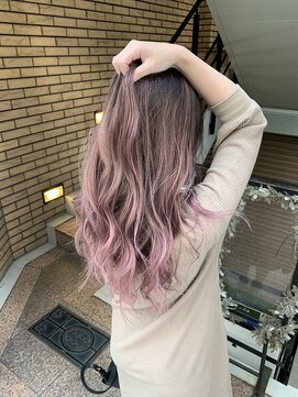 ラフ 難波店(LAFF) #黒髪#ボブルフ#ネビージュ#小顔#ワンレン