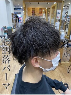 ルッカヘアガーデン バイ ラッシュゴールド(RUCCA HAIR GARDEN by LUSH GOLD) オシャレメンズパーマ