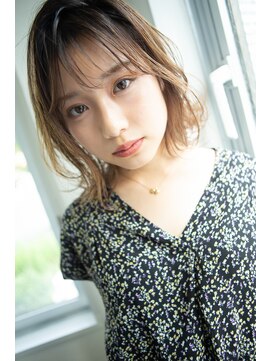 ヘアデザイン メロ(HAIR DESIGN melo) グラデーションカラーボブ