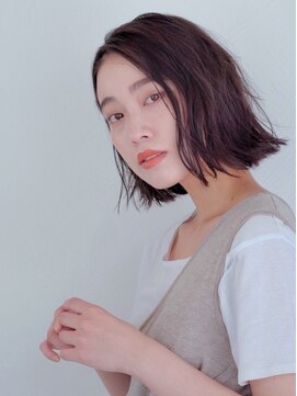 コエル 二子玉川(coel) セクションカラー/ペールベージュ/透明感ボブ[二子玉川]