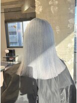 ペレ 渋谷(PELE)&nbsp;K186_ホワイトブルー ブリーチ3回~