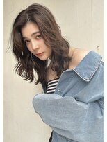 ベイルーム(BAYROOM by HONEY omotesando)&nbsp;大人可愛い20代30代40代素髪レイヤー×ショコラベージュ