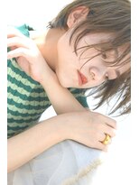 エールバイボヌール(Ere by Bonheur) オリーブベージュの透明感たっぷり