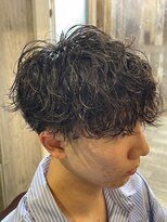デルフィーノ ヘアーパフォーム(delfino hair perform)&nbsp;メンズ波巻きマッシュ