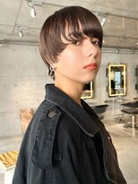 スクリーンギンザメゾン 銀座(SCREEN GINZA MAISON.)&nbsp;マッシュショート/ショートヘア/ショートボブ/ブラウンカラー
