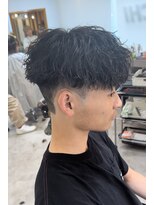 ブリーチ 金沢店(BLEACHi)&nbsp;波巻きスパイラルパーマツイストスパイラルパーマメンズマッシュ