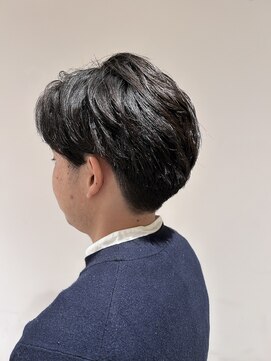 ナループロアオハナ(Nalu pu loa ohana) 波巻きスパイラルパーマツイストスパイラルパーマメンズマッシュ