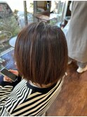 ブリーチなしハイライト
