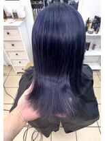 シャルティア(SHALLTIA)&nbsp;ヴァイオレット【山口市美容室】【山口市ハイトーンカラー】