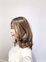 六本木美容室 ヒロオ(HIROO) 大人かわいいミディアムカール