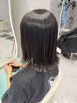 トータルビューティーサロン プリエ(prier) 外ハネボブ/タッセルボブ/韓国風スタイル/韓国風ヘア