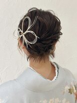 バサラ 大阪梅田店(VASARA)&nbsp;着物　訪問着　ショート　ヘアセット　アップ　大阪　梅田