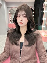 ボタン シブヤ(VOTAN SHIBUYA)&nbsp;韓国ヘア/顔まわりカット/前髪あり/顔まわりレイヤーカット