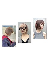 ボブ指名No.1☆首元スッキリの華奢見せボブなら！カットに合わせたブリーチワークにオシャレ女子が集まる！