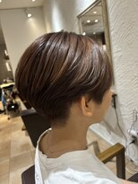 アマレット(Amaretto)&nbsp;【ナチュラルブラウン×刈り上げショート】