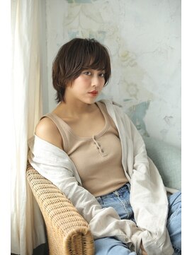 プティパ 水戸内原店(petit-pas) ショートウルフ/センシュアルショー ト/小顔ショート/前髪