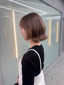 ボタン ハカタ(VOTAN hakata) 博多/マロンベージュ/韓国風巻き/ボブ