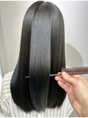 美髪_髪質改善_ブルーブラック