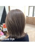 ≪chan.≫ Customer Style 外ハネアッシュ