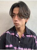 名古屋栄センターパートニュアンスパーマウルフヘアミディアム