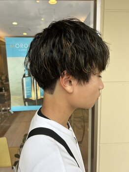 美容室 マルシェの写真/"学生～ビジネスマン"まで再現性の高いカットを実現◇忙しい朝のセットも簡単に！かっこよくキマる◎