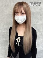 エスト 大阪梅田(EST)&nbsp;レミー100%/53cm☆シールエクステ60枚+ブリーチカラー