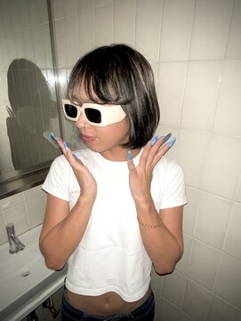 ハビット (habitt) ボブ/デザインカラー