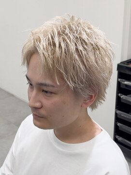 メンズ サロン ドット トウキョウ 町田店(men's salon dot. tokyo) スパイキーショート/ハイトーン/ブリーチカラー