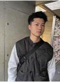 スパイキーショート パーマ