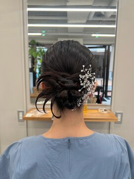 バルベストーキョーサウス(BARBES TOKYO SOUTH) ボブヘアのカチモリアレンジ【清板】