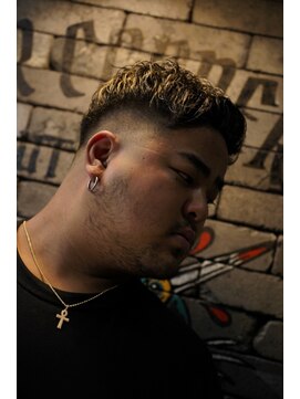 スリーセント 栄(3/cent) フェードメッシュ