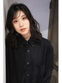 大人可愛いレイヤーカットミディアム◎ふんわりパーマ