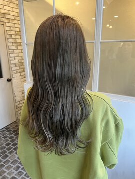 フィガロ ミリー 北生駒店(Figaro Mily) 美髪イメチェンオリーブベージュ×潤いケア