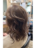 ヘアーサロン アイディ(HAIR SALON Id)&nbsp;クセを生かした大人スタイル