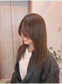 顔周りバングStyle