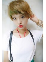 ブーケ(BOUQUET)&nbsp;大人かわいい・エアリーショート・ジグザグバング＜