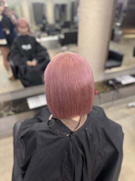 ペレ 栄店(PELE) 黒髪カタログ/クラゲヘアー/オリーブグレー/栄