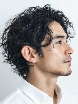 ビフィーノ リルネ フォー メン(Bifino Rilune for men) パーマスタイル