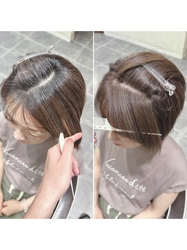 白髪率20% ちらほら白髪が出てきた方にオススメ