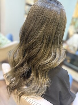 オリーブ 南森町店(Olive) 【下矢】アッシュグリーンカラー