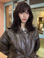 ロチカバイドールヘアー 心斎橋(Rotika by Doll hair)&nbsp;つやっと可愛い【ラベンダーボルドー】