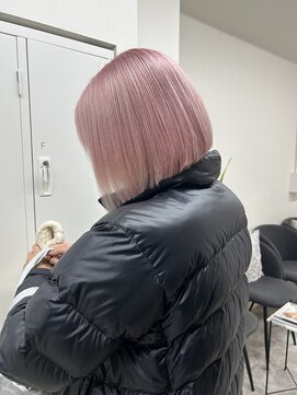 エトワール(ETOILE) ピンクベージュ/ホワイトピンク/ボブ